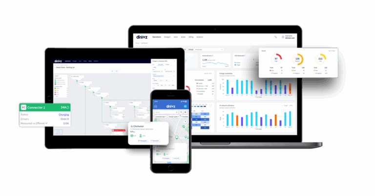 Driivz EV charging and management platform for CaaS